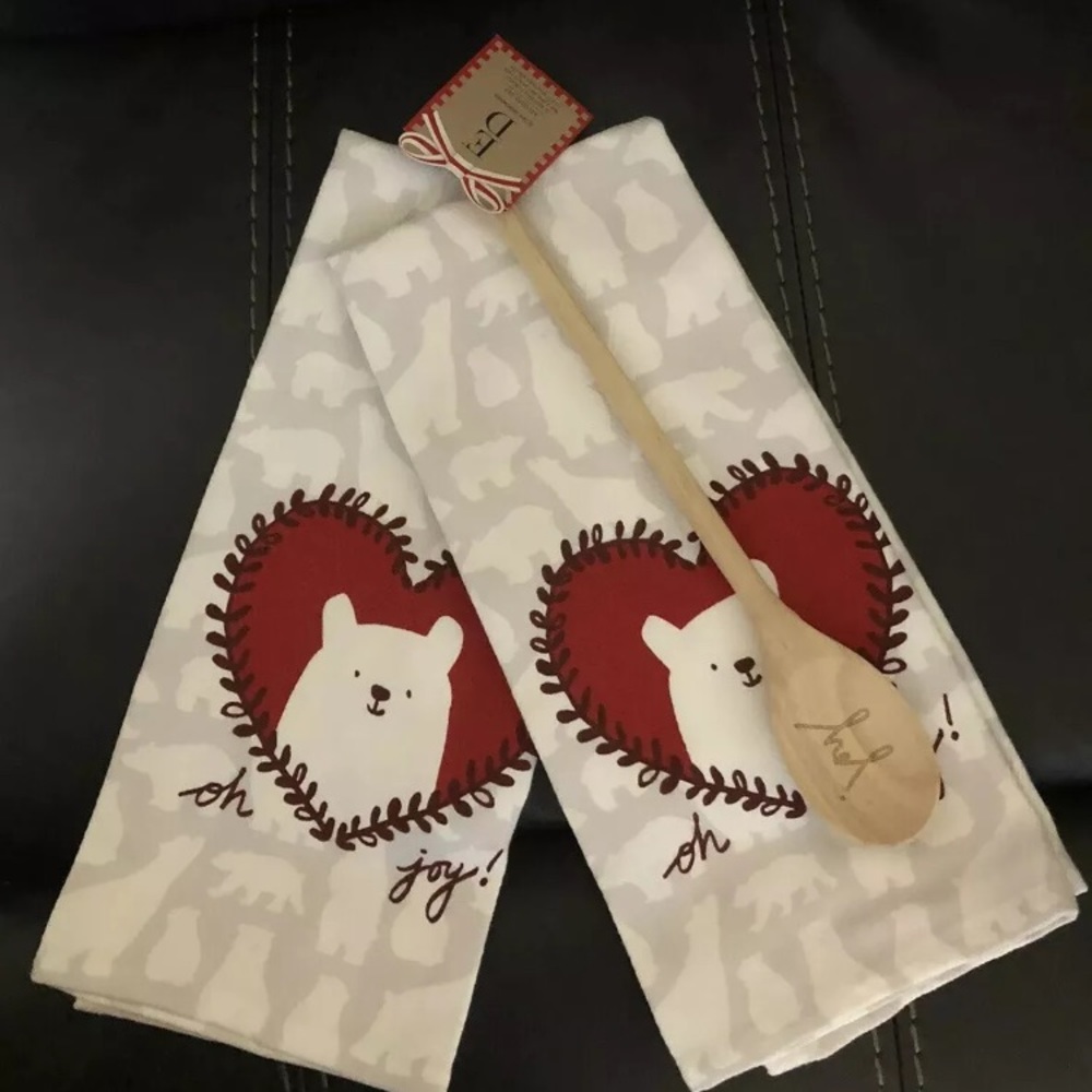 Valentine Towel Spoon Set ED Ellen Degeneres